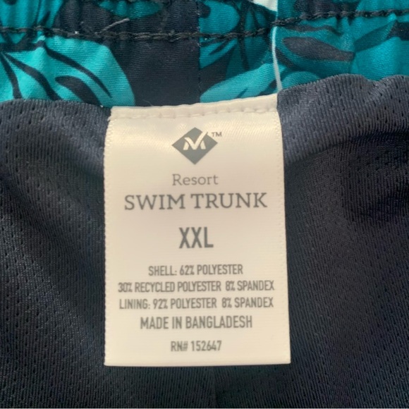 Men’s Flamingo Swim Trunks with Boxer Brief Liner Size XXL. NEW! - Picture 5 of 6